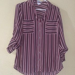 EXPRESS portofino slim shirt size M